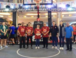 Ratusan Atlet dari 13 Provinsi Ramaikan 3×3 Kejurnas Bolabasket 2023 Makassar