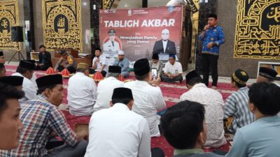 Hadiri Tablik Akbar Camat Manggala Berpesan Pentingnya Jaga Toleransi dan Kerukunan antar Sesama