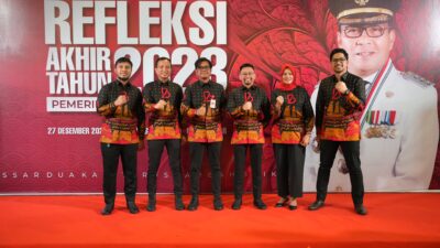 Bapenda Makassar Hadiri Kegiatan Refleksi Akhir Tahun Pemkot Makassar