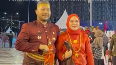 Begini Gaya Camat Panakukkang Saat Hadiri Perayaan Hut Kota Makassar