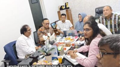 Dirut Perumda Parkir Makassar Terima Kunjungan ADB