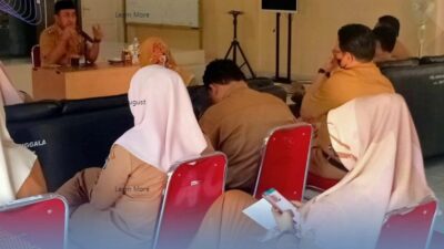 Camat Manggala Gelar Rakor dan Sosialisasi Pemilu 2024