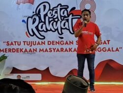 Di Lorong Wisata Balisdon, Camat Manggala Hadiri Pesta Rakyat