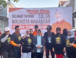 Indira Yusuf Ismail Buka Grand Final Senam Ininnawa di Bontoala dan Ujung Tanah