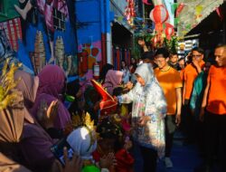 Perdana, Indira Yusuf Ismail-Ilham Fauzi Sapa Warga Makassar