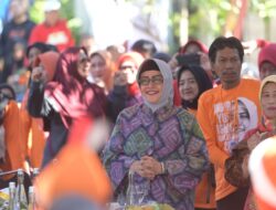 Tiga Kecamatan Sambut Antusias Indira Yusuf Ismail pada Acara “Senam Ininnawa”