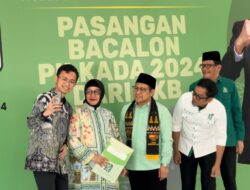 Siap Bertarung di Pilwalkot Makassar 2024, Pasangan Indira Yusuf Ismail-Ilham Ari Terima B1KWK PKB