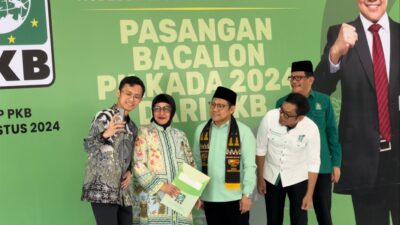 Siap Bertarung di Pilwalkot Makassar 2024, Pasangan Indira Yusuf Ismail-Ilham Ari Terima B1KWK PKB