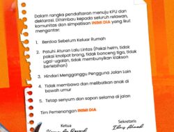 Deklarasi INimi-DIA Bernuansa Pesta Rakyat, Borong Gerobak Makanan untuk Puluhan Ribu Massa