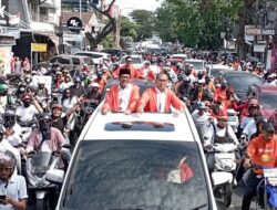 Diantar Puluhan Ribu Simpatisan Daftar ke KPU Sulsel, Danny Pomanto: Saya Rindu Orang Tua!