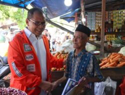 Cagub Sulsel Danny Pomanto Awali Kampenye di Pasar Sentral Minahasa Maupa Sungguminasa, Dengar Harapan dan Keluhan Pedagang