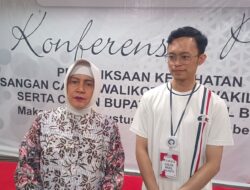 Indira-Ilham “Rileks” Jalani Tes Kesehatan di RS Unhas
