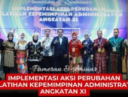 Seminar Implementasi Aksi Perubahan Dalam Pelatihan Kepemimpinan  Administrator  XI Diikuti 2 Kabid DPMPTSP Makassar