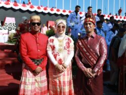 Kadis DPMPTSP Makassar Hadiri Perayaan Hut RI ke 79 Tajun di Anjungan City Of Makassar