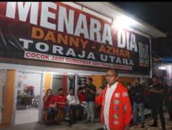 Danny Pomanto Resmikan Posko Menara Pemenangan “DIA” Toraja Utara