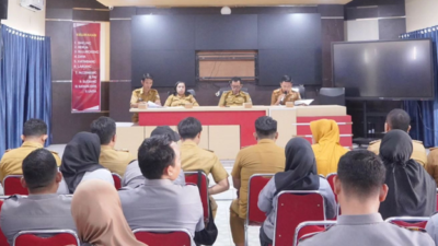Camat dan Sekcam Biringkanaya Gelar Rakor Bahas Data Retribusi Persampahan