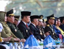 Pjs Wali Kota Makassar Arwin Azis Ikut Semarakkan Upacara HUT TNI di Karebosi