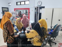 Cegah Penyakit Menular, Perumda Parkir Makassar Laksanakan Cek Kesehatan