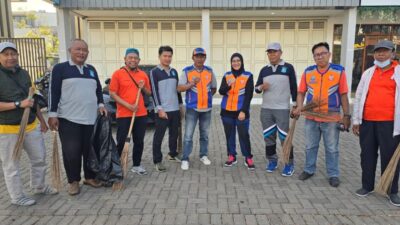 Perumda Parkir Terus Mendukung Program Sabtu Bersih Pemkot Makassar