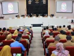 Pjs Wali Kota Arwin Azis Pimpin Rakor Persiapan HUT Kota Makassar ke-417, Dorong Kolaborasi dan Pengabdian Masyarakat