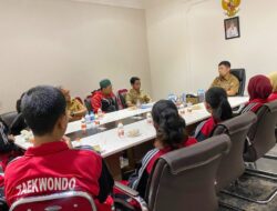 Pjs Wali Kota Makassar Lepas Tim Taekwondo Balaikota ke Kejuaraan Nasional KBPP Polri Jatim Cup
