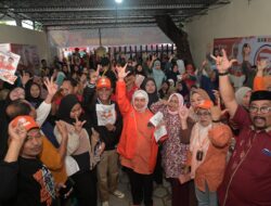 Indira Yusuf Ismail Resmikan Posko Pemenangan Komunitas Manuruki Squad