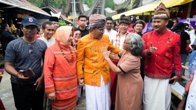 Indira Yusuf Ismail Dampingi Danny Pomanto Kampanye Dialogis di Sangalla Tana Toraja