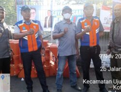 Tanpa Libur, Personil TRC Perumda Parkir Makassar Mengatur Parkiran Kendaaraan Tamu HUT Makassar