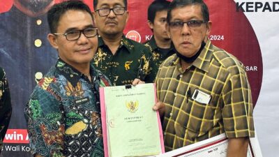 Pj Sekda Irwan Adnan Saksikan Serah Terima PSU Senilai Rp232 Miliar kepada Pemkot Makassar