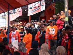 Maksimalkan 10 Hari Terakhir Kampanye di Makassar, Danny  Edukasi Masyarakat di Bara-Barayya Lawan Politik Uang