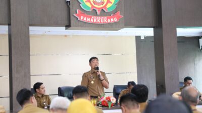 Pjs Wali Kota Makassar Kunjungi Kecamatan Panakukang, Ingatkan Warga Jaga Persaudaraan di Masa Kampanye