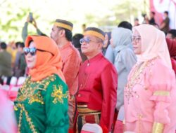 Direksi Perumda Parkir Makassar Hadiri HUT Makassar ke-417 Tahun