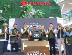Pj Sekda Makassar Bersama Kalla Toyota Luncurkan Toyota All New Hilux Rangga