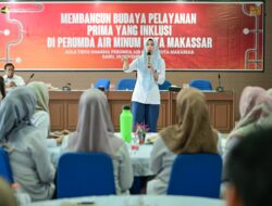 Tingkatkan Pelayanan Prima ke Pelanggan, PDAM Makassar Gelar Pembekalan Diikuti 60 Pegawai
