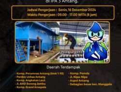 PDAM Makassar Bakal Lakukan Pengurasan Treatmen di IPA III Antang