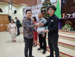 Hadiri Perayaan Natal di Gereja Pouk Jemaat Kanaan Sudiang, Sekcam Biringkanya Sampaikan Jaga Toleransi dan Kerukunan