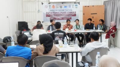Refleksi Dinamika Kemahasiswaan, Korkom IMM Unhas Inisiasi Dialog Cipayung Kolaborasi dengan Unhas