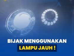Dishub Makassar Sosialisasikan Bijak Gunakan Lampu Jauh Saat Berkendara