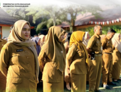 Pegawai Kecamatan Panakkukang Laksanakan Apel Pagi