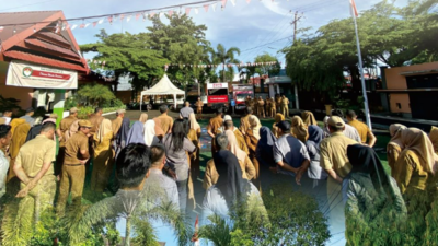 Begini Suasana Apel Pagi Bersama Pegawai Pemerintah Kecamatan Panakkukang