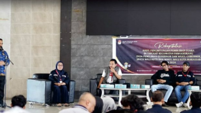 Camat Panakkukang Ikuti Rapat Pleno Pilkada Makassar