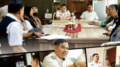 Camat Panakkukang Terima Kunjungan Pengurus Forum Kota Sehat Kota Makassar