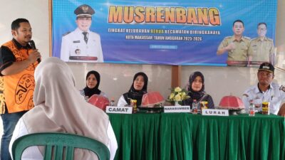 Dihadiri Beberapa OPD, Kelurahan Berua Gelar Musrenbang Periode 2025-2026