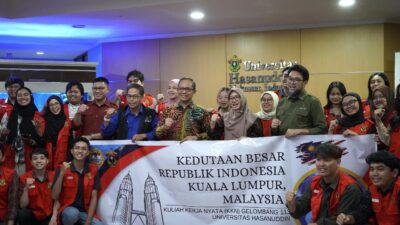 Lagi, 28 Mahasiswa Unhas Ikuti Program KKN Internasional di Malaysia
