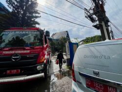 Sigap, Danny Pomanto Respon Cepat Musibah Kebakaran Kantor Disdik Makassar, Minta Polisi Usut Tuntas Insiden Tersebut