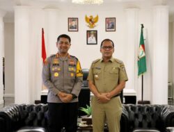 Terima Kunjungan Kapolrestabes Makassar yang Baru, Danny : Siap Kolaborasi 24 Jam