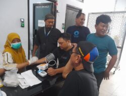 Perumda Parkir Makassar Gelar Senam Sehat dan Pemeriksaan Kesehatan Gratis