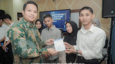 Gelar Ceremonial penyerahan KIP, ITBM Balik Diwa Ingin Patikan Tepat Saran dan Motivasi Mahasiswa Berpestasi