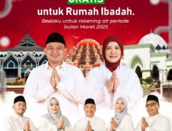 Perumda Air Minum Kota Makassar Gratiskan Pembayaran Rekening Air Bagi Pelanggan Rumah Ibadah di Bulan Ramadan