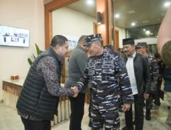 Kunker di Sulsel, Wali Kota Makassar Munafri Arifuddin Jemput KSAL Muhammad Ali di Lanud Sultan Hasanuddin
